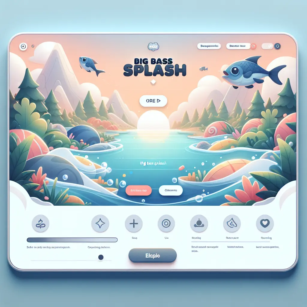 Big Bass Splash slot game